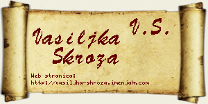 Vasiljka Skroza vizit kartica